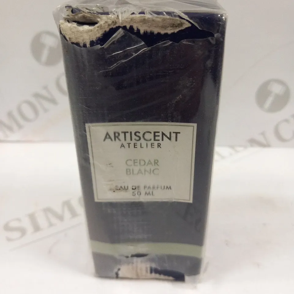 BOXED ARTISCENT ATELIER CEDAR BLANC EAU DE PARFUM 50ML