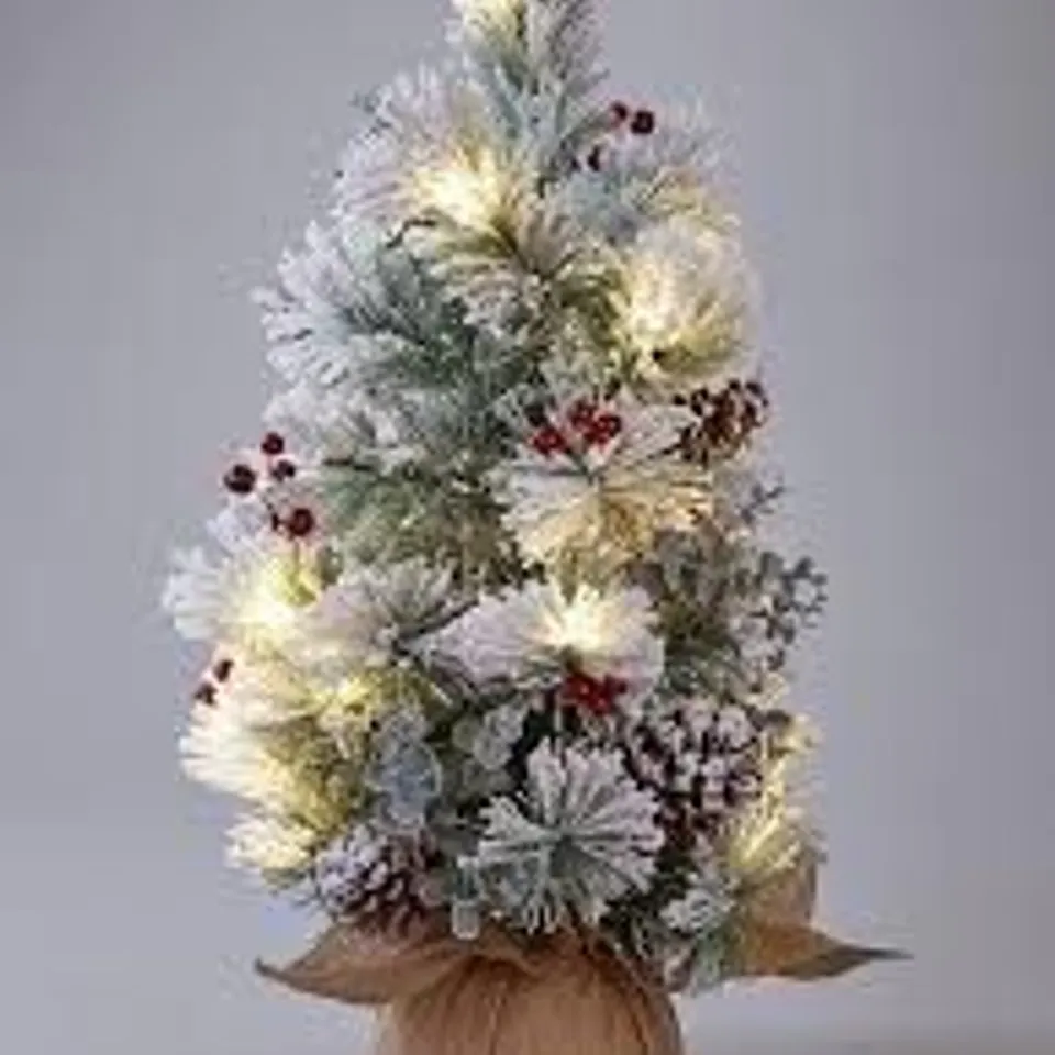 BAVARIAN PRE LIT TABLE TOP TREE RRP £32.99