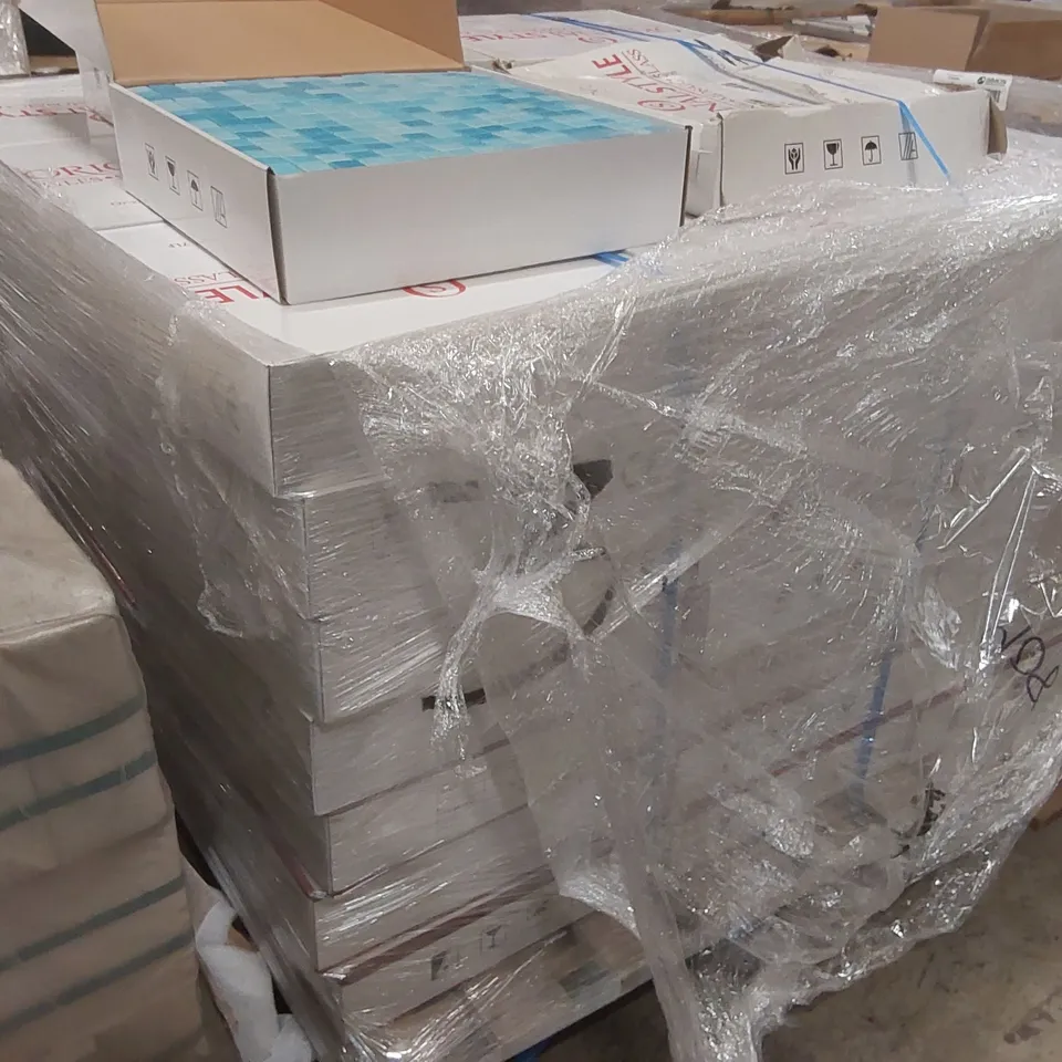 PALLET CONTAINING APPROXIMATELY 59x BOXES OF 20pcs BARBADOS MOSAIC 327 x 327MM TILES