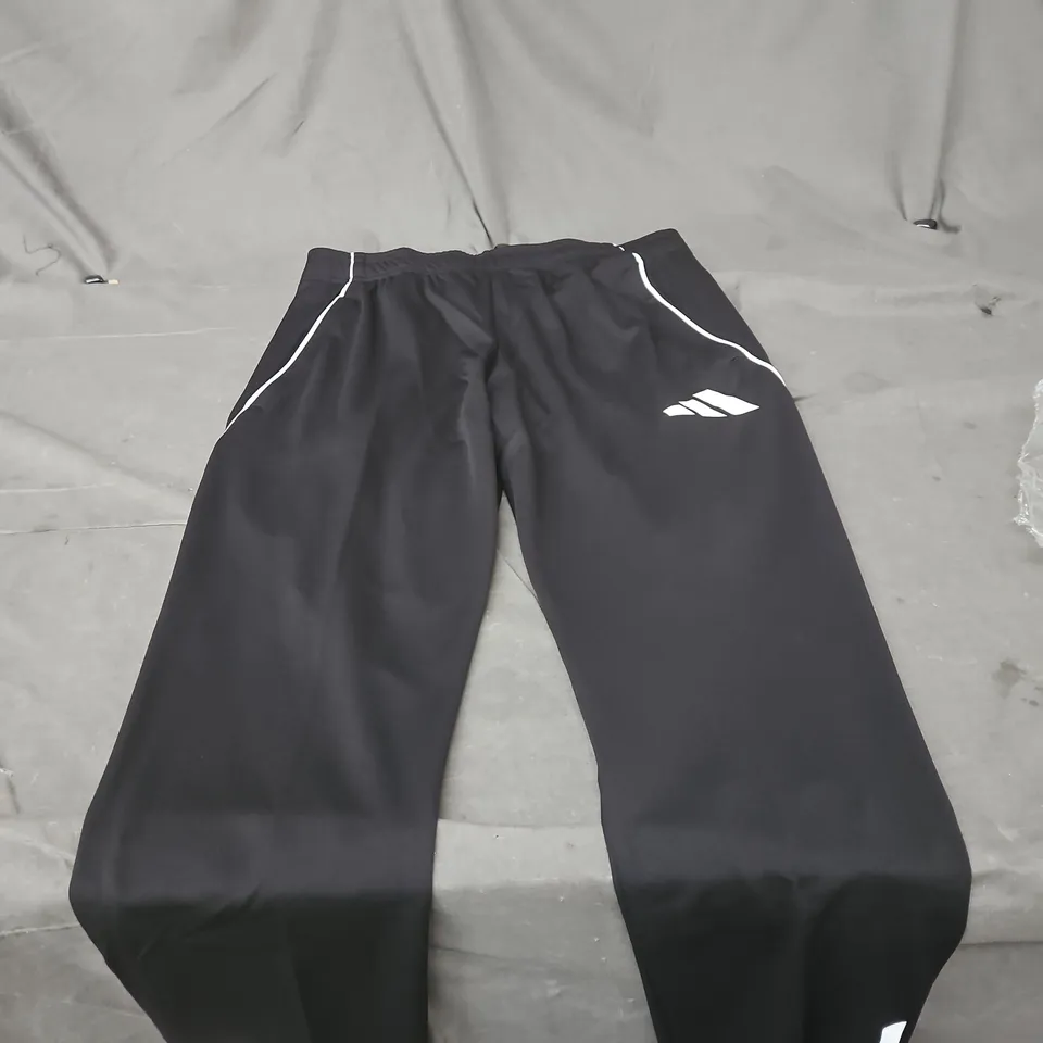 ADIDAS TIRO 25 C TR PNT TRAINING PANTS – BLACK/WHITE, UK M (US M, CDN M, EU M)