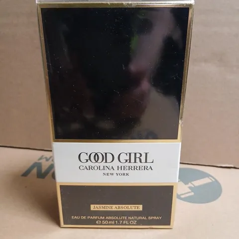 BOXED AND SEALED GOOD GIRL CAROLINA HERRERA NEW YORK JASMINE ABSOLUTE EAU DE PARFUM 50ML