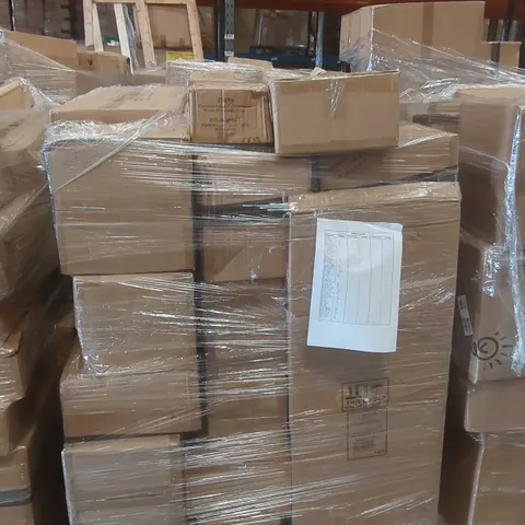 PALLET CONTAINING A VERY LARGE QUANTITY OF ASSORTED LIGHTING PRODUCTS