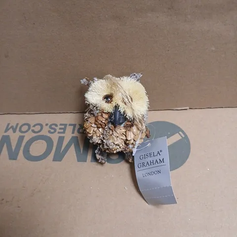 BOX OF APPROXIMATELY 22 X GISELA GRAHAM OWL HANGING DECORATIONS