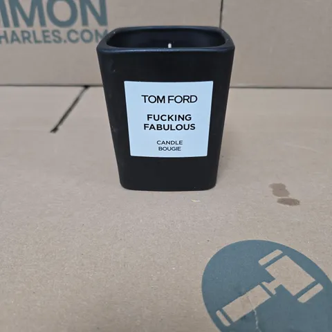 TOM FORD FUCKING FABULOUS CANDLE BOUGIE UNBOXED