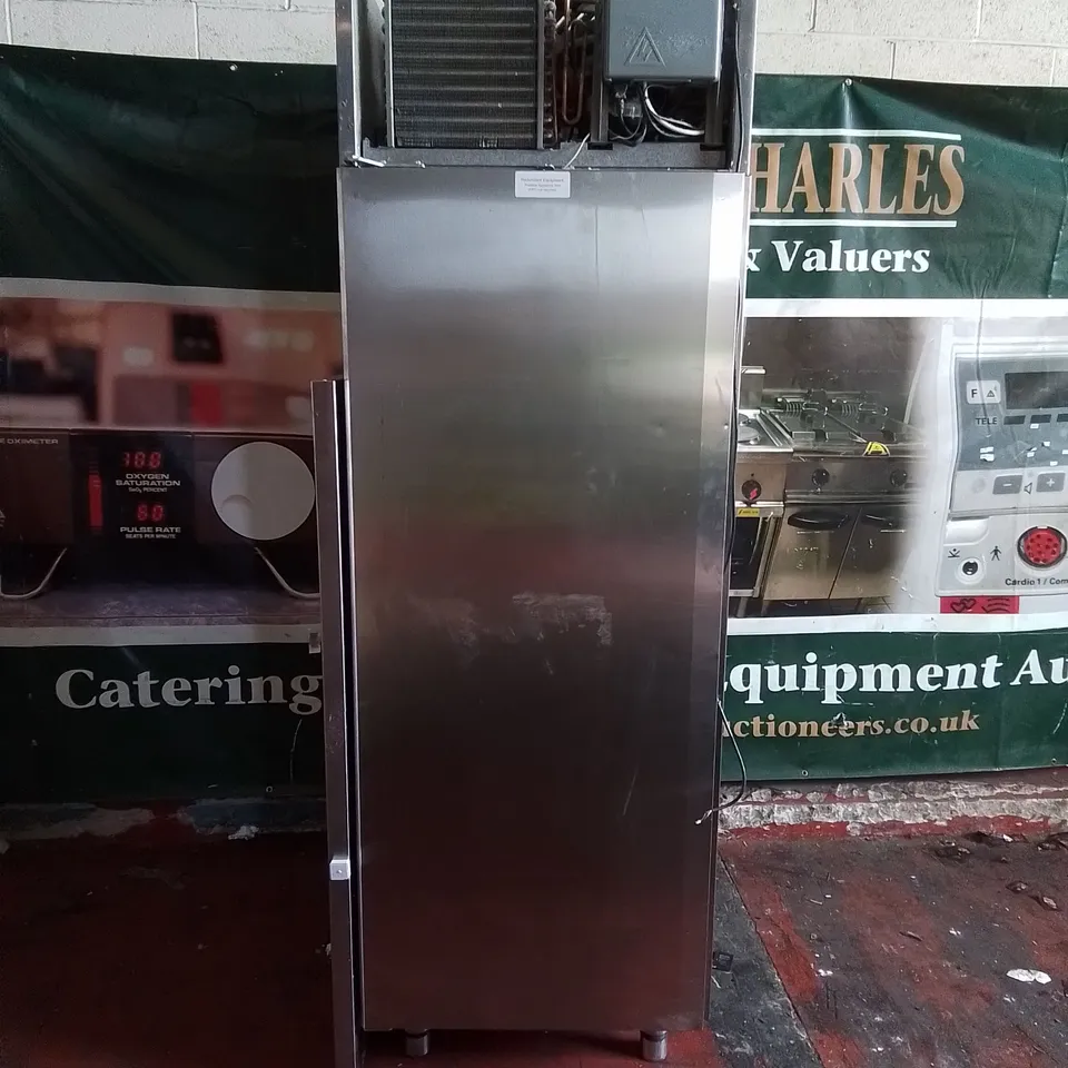 COMMERCIAL ONE DOOR STAINLESS FOOD REFRIGERATION UNIT 