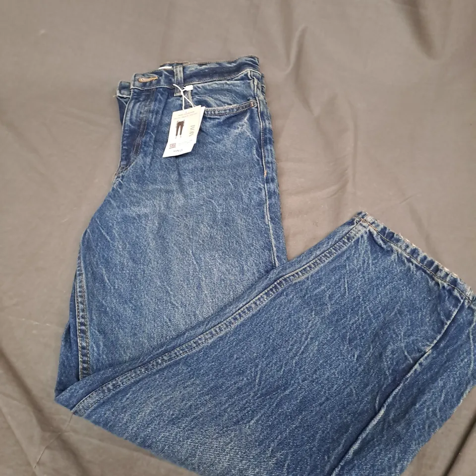 MANGO MOM JEANS HIGH-WAIST WAIST 38