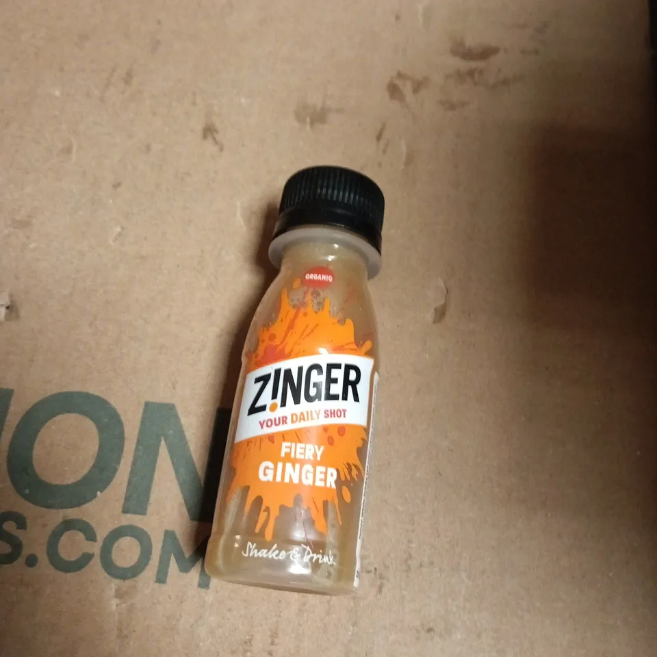 approximately 18 assorted drink items including coca cola cherry zero sugar , zinger fiery ginger shot and do one good thing still water 