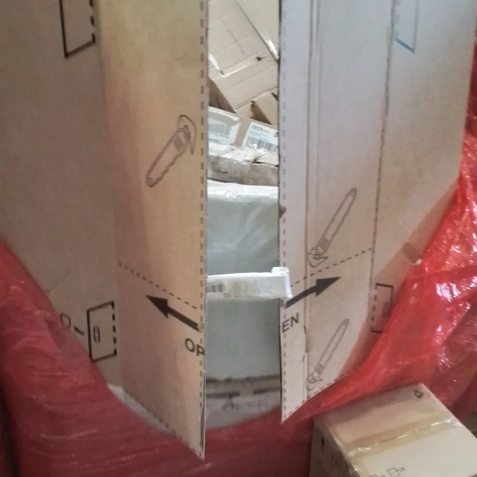PALLET OF ASSORTED HOUSEHOLD GOODS AND PRODUCTS TO INCLUDE;AIR COOLER,DOG BED