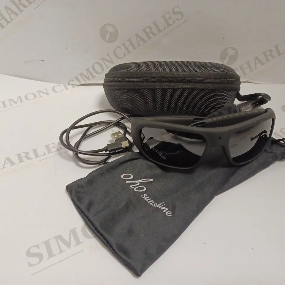 OHO SUNSHINE SUPER SLIM VIDEO SUNGLASSES 