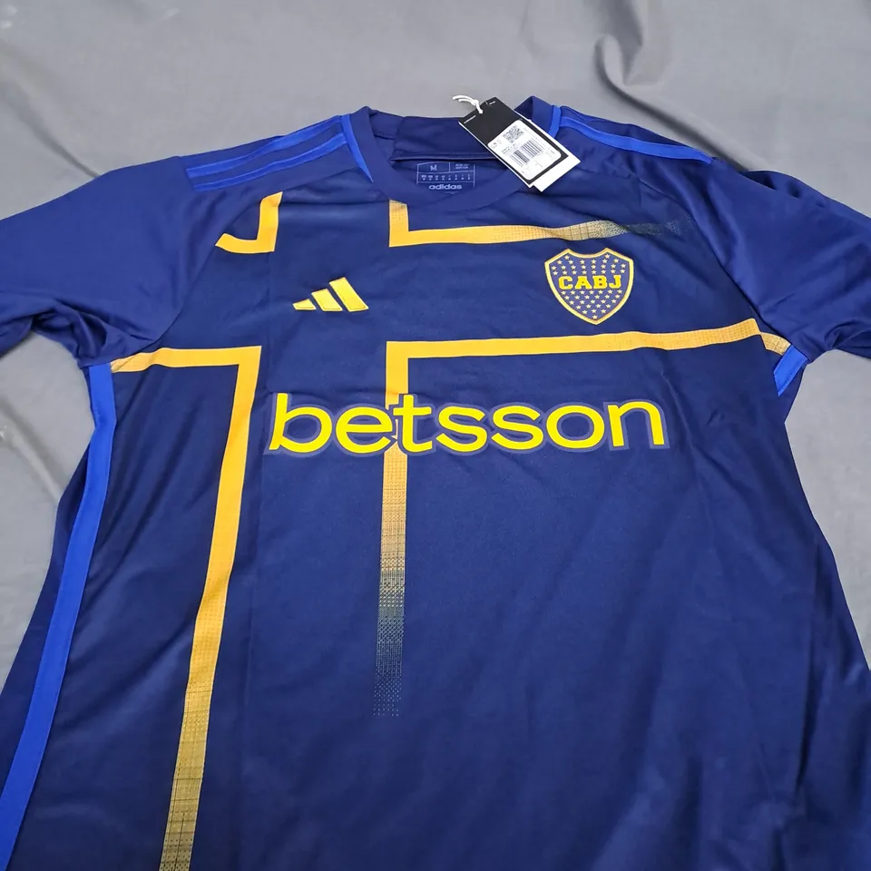 BOCA JUNIORS FC FOOTBALL SHIRT SIZE M