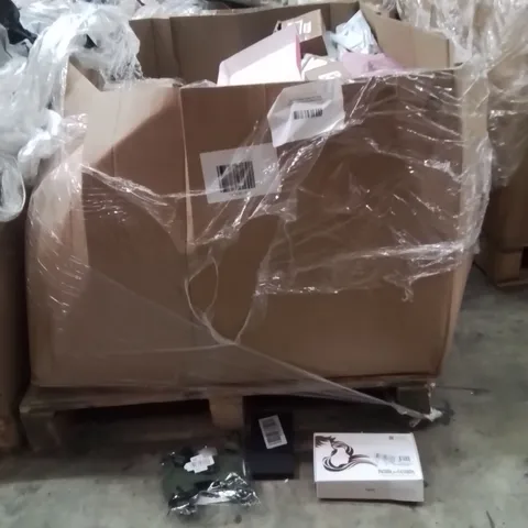 PALLET CONTAINING A LARGE QUANTITY OF TECH,HOME,PET,HAIR,ACCESSORIES,CAR ELECTRONICS PRODUCTS TO INCLUDE;WIG,DOG HARNESS,PHONE CASE