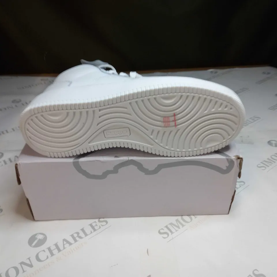 BOXED KAPPA LA MORRA HI SN32 WHITE SIZE 8