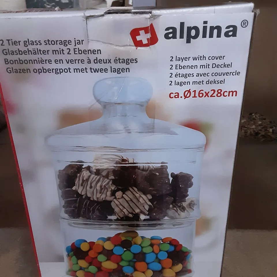 BOXED ALPINA STORAGE JAR