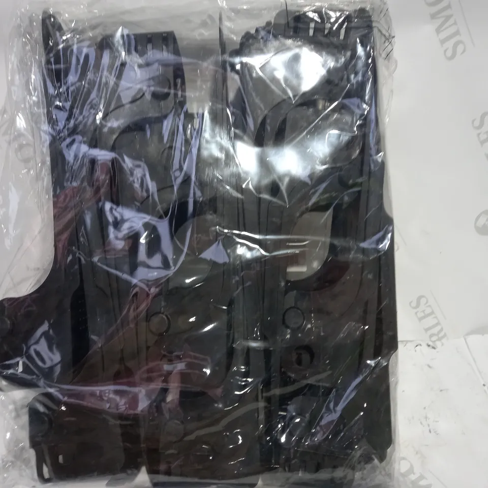 DESIGNER SHOE STACKERS IN BLACK - 10PCS