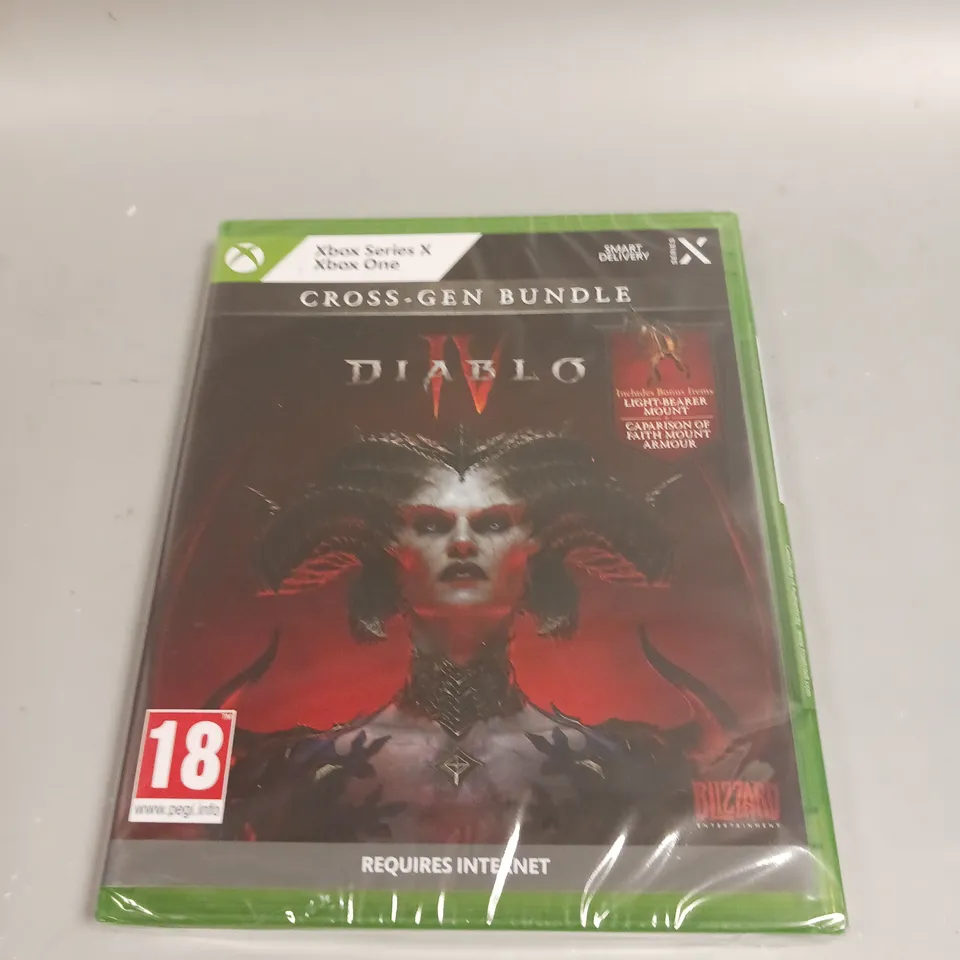 SEALED DIABLO IV FOR XBOX SERIES X/ONE