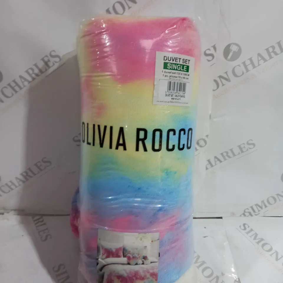 OLIVIA ROCCO DUVET SET SINGLE 