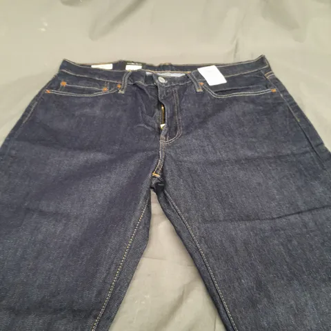 LEVI'S 511 DARK DENIM JEANS - W36 L32