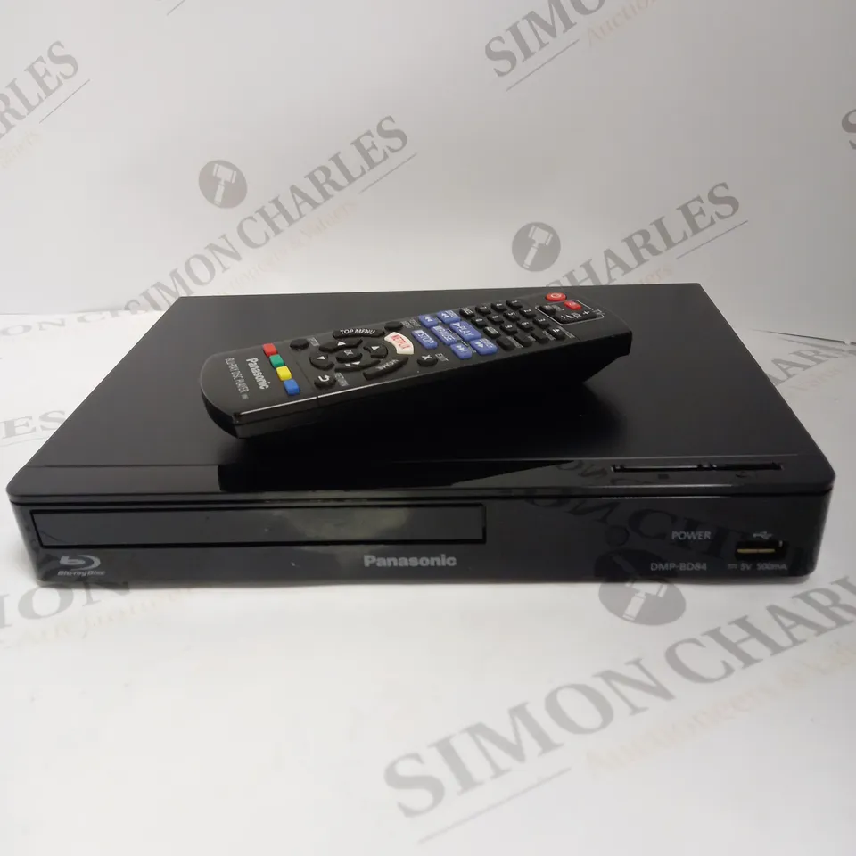 BOXED PANASONIC DMP-BD84EB-K BLU-RAY DISC PLAYER