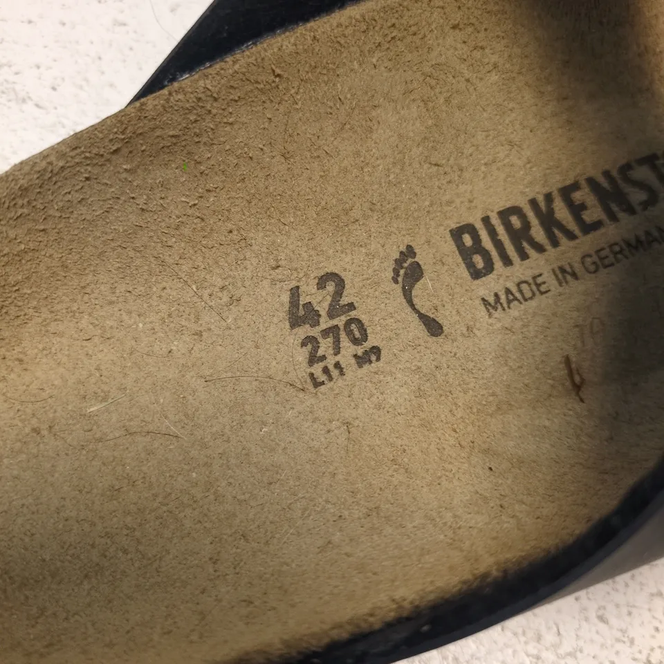 BIRKENSTOCK ARIZONA SANDALS – BLACK, UK 8 (EU 42)