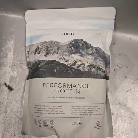 SEALED FORM PERFORMANCE PROTEIN - VANILLA - 520G