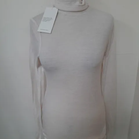 COS WOOL CREAM JUMPER - EUR M