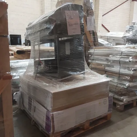 PALLET CONTAINING APPROXIMATELY 4x KITCHEN SINKS, 1x ELITE 6 BURNER GAS BBQ