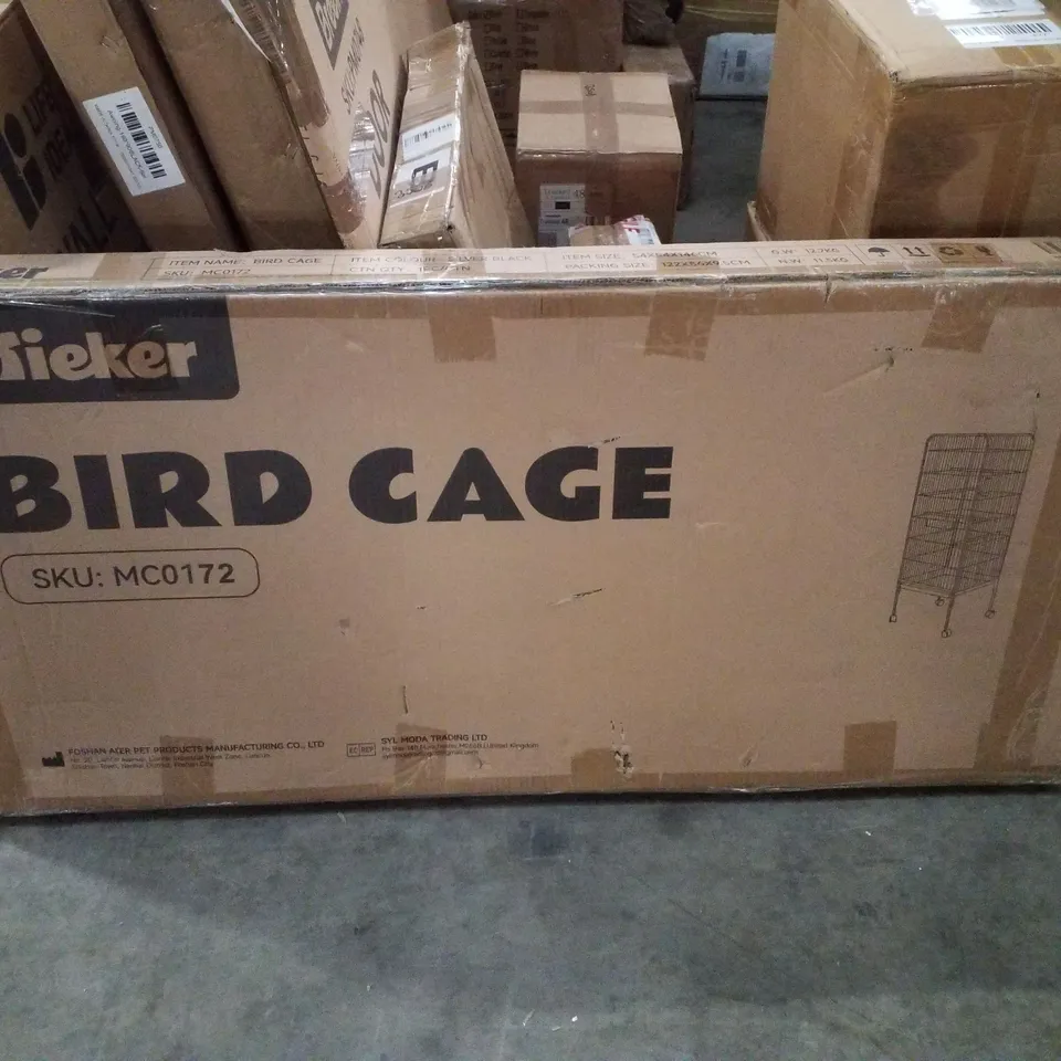 BOXED TIEKER BIRD CAGE 54×54×146CM