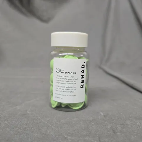 REHAB DOSE 0 MATCHA SCALP HAIR OIL 