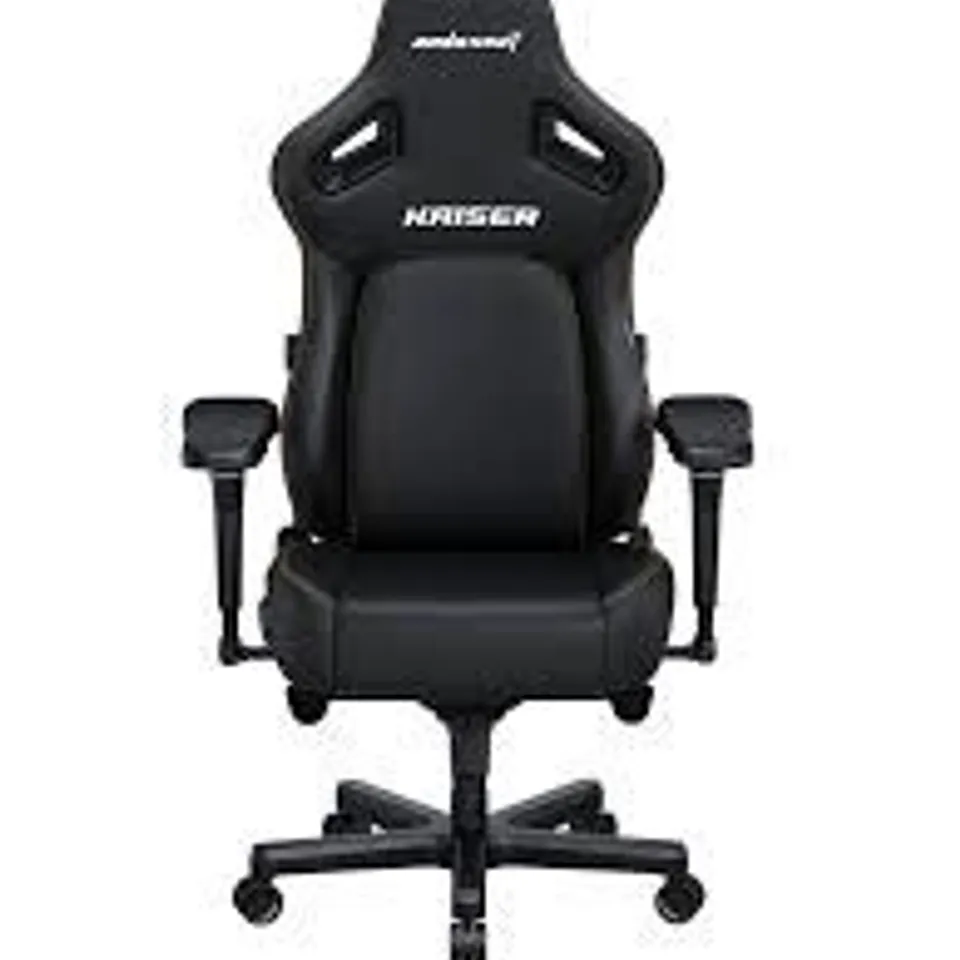 BOXED ANDASEAT KAISER S3 PREMIUM XL CHAIR BLACK FABRIC (1 BOX) RRP £479.99
