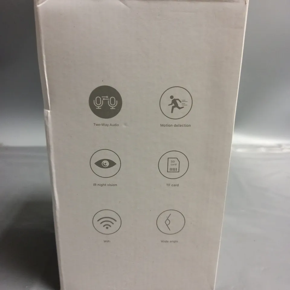 BOXED SMART INDOOR CAMERA BLACK