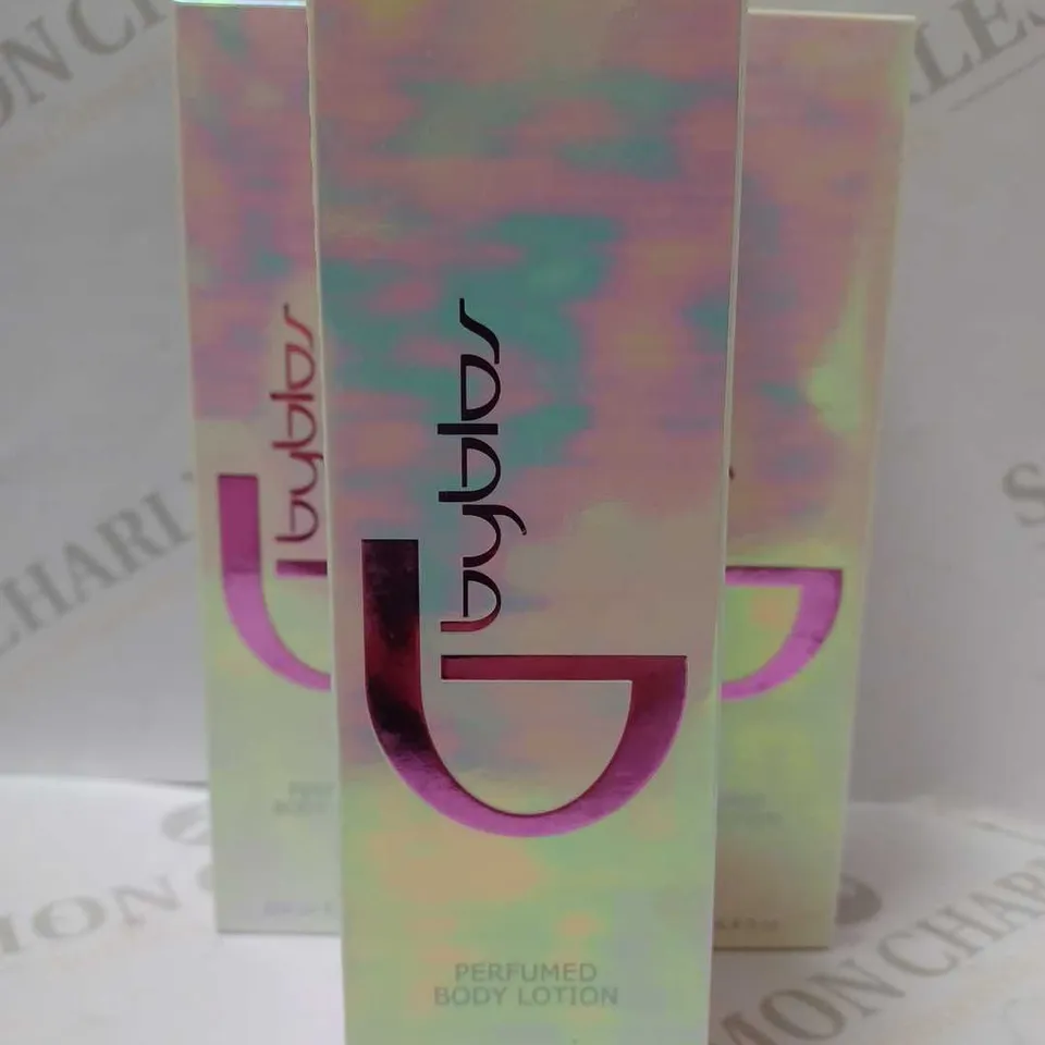 LOT OF 5 X 200ML BYBLOS PERFUMED BODY LOTION 