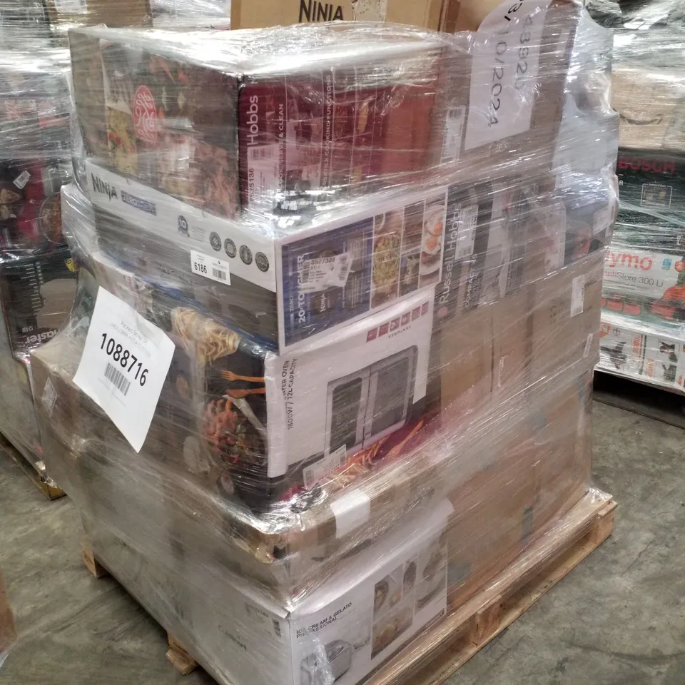 PALLET OF APPROXIMATELY 31 UNPROCESSED RAW RETURN HOUSEHOLD AND ELECTRICAL GOODS TO INCLUDE;