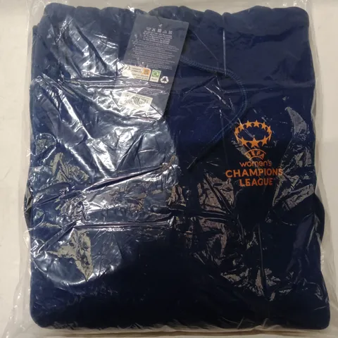 UWCL HOODIE β WOMENβS CHAMPIONS LEAGUE, SIZE L (NAVY) β SEALED IN PACKAGING