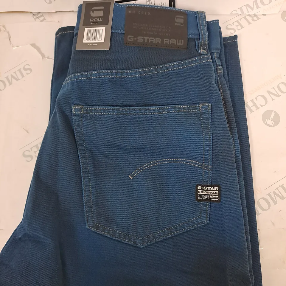 G-STAR ORIGINAL STEER DENIM JEANS SIZE W29 L30