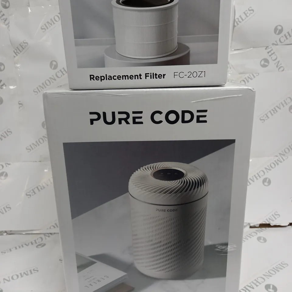 SEALED BOXED PURE CODE MINI PET AIR PURIFIER 