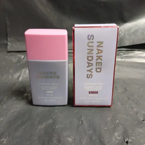 NAKED SUNDAYS CABANAGLOW MINERAL GLOW SERUM DROPS IN BLUSH SPF 50