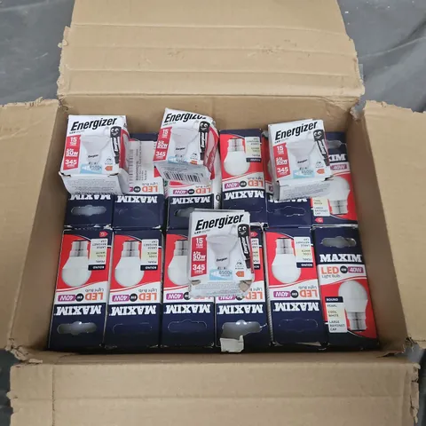 APPROXIMATELY 15 ENERGIZER LED LIGHT BULBS – BOXED MULTI-PACK