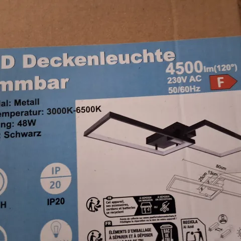 BOXED LED CEILING LIGHT