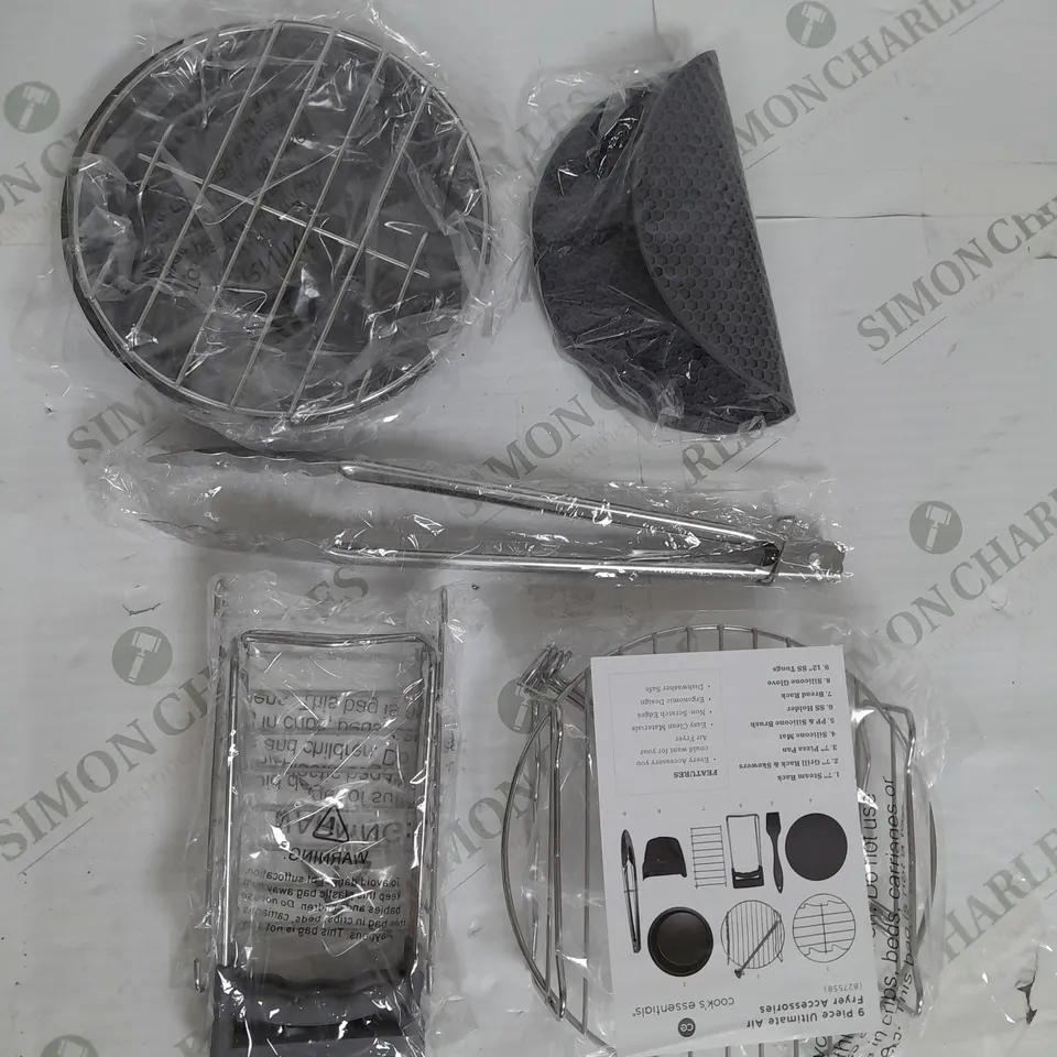 BOXED COOKS ESSENTIALS AIR FRYER ACCESSORIES