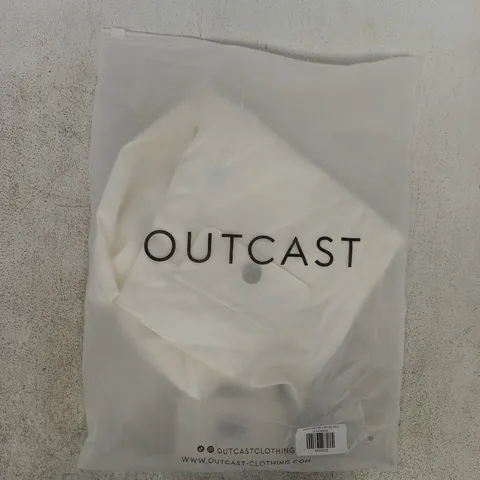 BAGGED OUTCAST JAKAIA CAPRI PANTS IN WHITE SIZE MEIDUM
