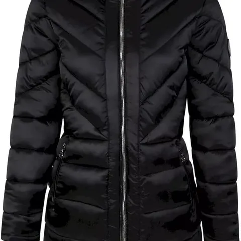 DARE 2B WOMENS/LADIES JULIEN MACDONALD SUPPRESSION LONGLINE JACKET SIZE 14