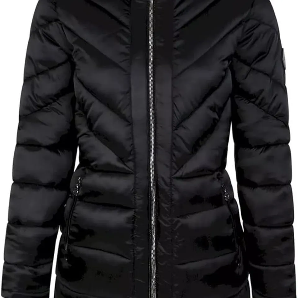 DARE 2B WOMENS/LADIES JULIEN MACDONALD SUPPRESSION LONGLINE JACKET SIZE 14