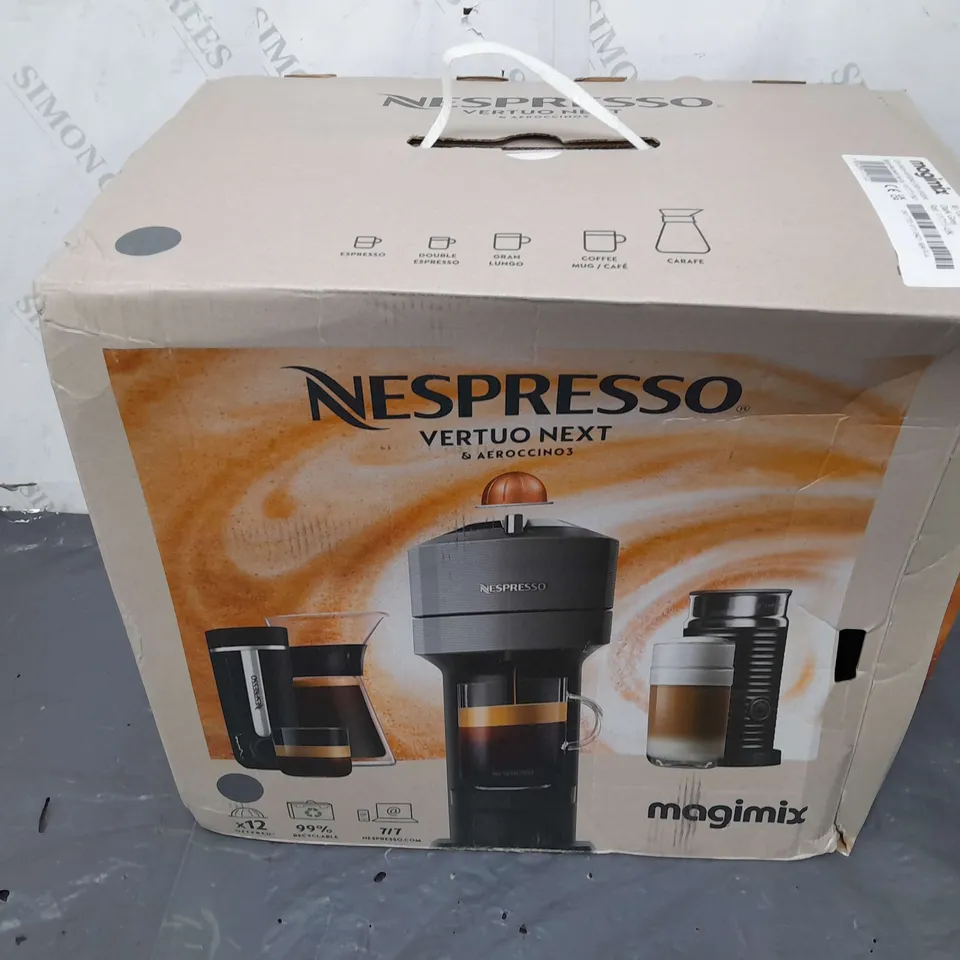 BOXED NESPRESSO VERTUO NEXT & AEROCCINI 3