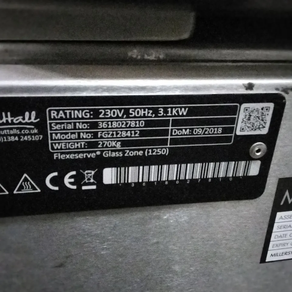 NUTTAL TURBOSERVE HOT FOOD DISPLAY UNIT