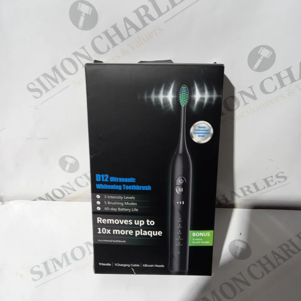 D12 ULTRASONIC WHITENING TOOTHBRUSH