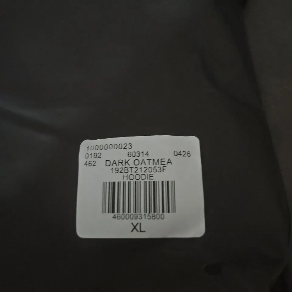 ESSENTIALS FEAR OF GOD HOODIE SIZE XL DARK OATMEAL