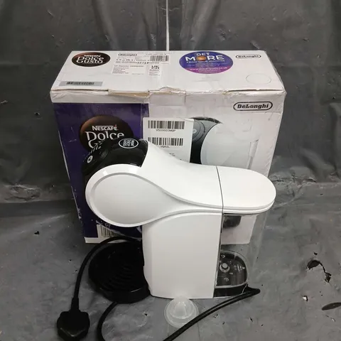 DELONGHI NESCAFE DOLCE GUSTO GENIO COFFEE MACHINE IN WHITE