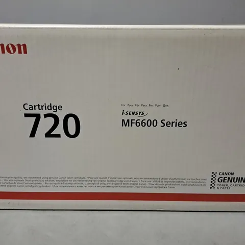 CANON 720 ORIGINAL BLACK TONER CARTRIDGE