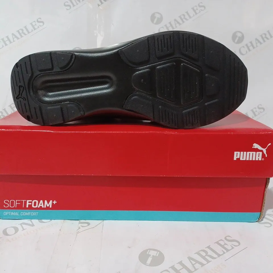 BOXED PAIR OF PUMA ADELA WINTER BOOTS IN BLACK UK SIZE 4.5
