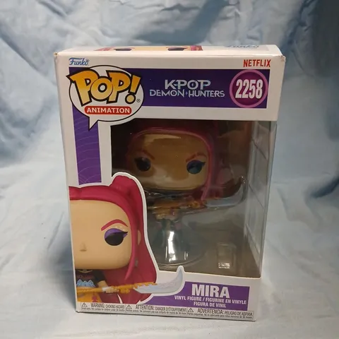 FUNKO POP! ANIMATION MIRA – NETFLIX KPOP DEMON HUNTERS VINYL FIGURE